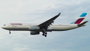 Photo of OO-SFP - Airbus A330-343 operated by Eurowings (opb Brussels Airlines)