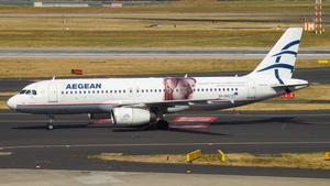 Photo of SX-DVU - Airbus A320-232 operated by Aegean Airlines