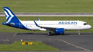 Photo of SX-NER - Airbus A320-271N operated by Aegean Airlines