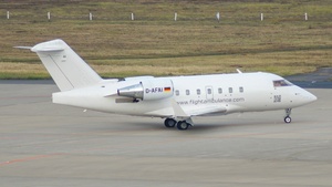 Photo of D-AFAI - Bombardier Challenger 604 operated by FAI Air Ambulance