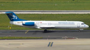 Photo of 4O-AOM - Fokker 100 operated by Montenegro Airlines