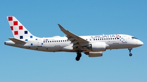 Photo of 9A-CAO - Airbus A220-100 operated by Croatia Airlines