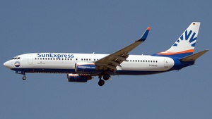 Photo of D-ASXG - Boeing 737-8CX operated by SunExpress Germany