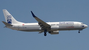 Photo of TC-SNE - Boeing 737-8HX operated by SunExpress