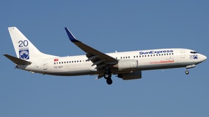 Photo of TC-SUY - Boeing 737-86N operated by SunExpress