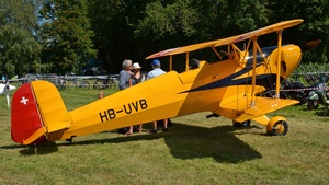 Photo of HB-UVB - Bücker Bü 131B Jungmann operated by Société d'Aviation de la Gruyère