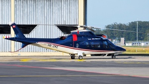 Photo of HB-ZMZ - Agusta A109E Power operated by Swiss Helicopter