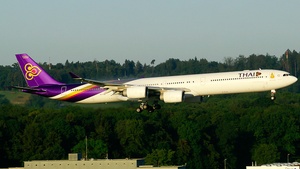 Photo of HS-TNA - Airbus A340-642 operated by Thai Airways International