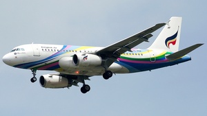 Photo of HS-PGX - Airbus A319-132 operated by Bangkok Airways