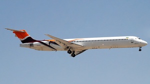 Photo of UR-BXN - McDonnell Douglas MD-83 operated by Kish Air (opb Bukovyna Airlines)