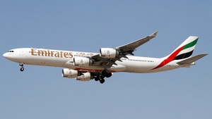 Photo of A6-ERI - Airbus A340-541 operated by Emirates