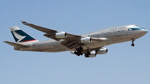 Photo of B-HUR - Boeing 747-444(BCF) operated by Cathay Pacific Cargo