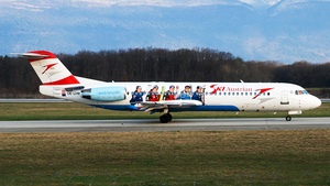 Photo of OE-LVM - Fokker 100 operated by Austrian Airlines