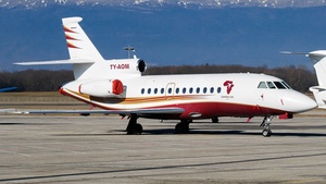 Photo of TY-AOM - Dassault Falcon 900 operated by Comfort Jet Services