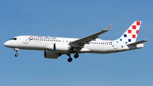 Photo of 9A-CAI - Airbus A220-300 operated by Croatia Airlines