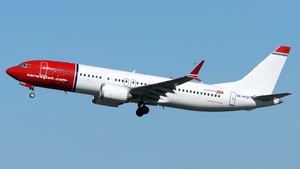 Photo of SE-RTO - Boeing 737 MAX 8 operated by Norwegian Air Sweden