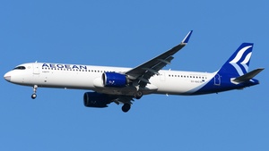 Photo of SX-NAO - Airbus A321-271NX operated by Aegean Airlines