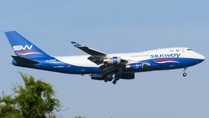 Photo of 4K-SW888 - Boeing 747-4R7F operated by Silk Way West Airlines