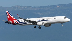 Photo of G-GBNI - Airbus A321-251NX operated by Government of the United Kingdom (opb Titan Airways)