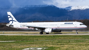 Photo of SX-DNG - Airbus A321-231 operated by Aegean Airlines