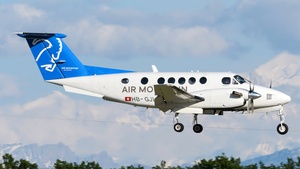 Photo of HB-GJI - Beechcraft 200 Super King Air operated by Air Mountain