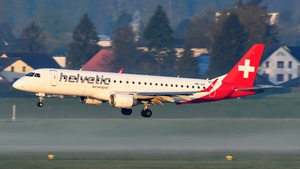 Photo of HB-JVX - Embraer ERJ-190LR operated by Helvetic Airways