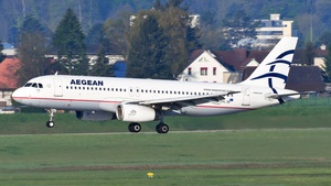 Photo of SX-DVL - Airbus A320-232 operated by Aegean Airlines