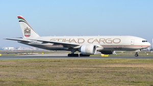 Photo of A6-DDB - Boeing 777-FFX operated by Etihad Cargo