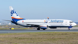Photo of TC-SPA - Boeing 737-8HX operated by SunExpress