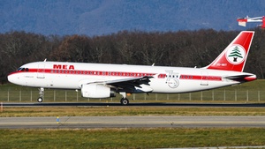 Photo of OD-MRT - Airbus A320-232 operated by MEA Middle East Airlines