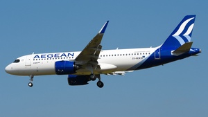 Photo of SX-NEM - Airbus A320-271N operated by Aegean Airlines