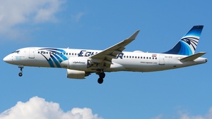 Photo of SU-GFE - Airbus A220-300 operated by Egyptair