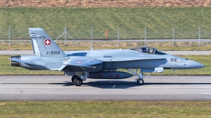 Photo of J-5012 - McDonnell Douglas F/A-18C Hornet operated by Swiss Air Force