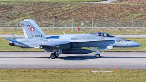 Photo of J-5024 - McDonnell Douglas F/A-18C Hornet operated by Swiss Air Force