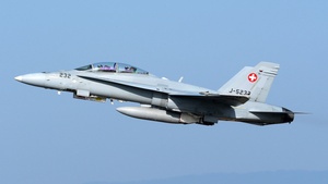 Photo of J-5232 - McDonnell Douglas F/A-18D Hornet operated by Swiss Air Force