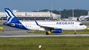 Photo of SX-DNC - Airbus A320-232 operated by Aegean Airlines