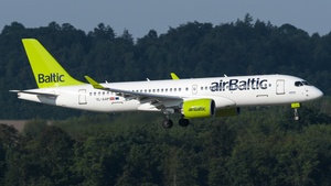 Photo of YL-AAP - Airbus A220-300 operated by airBaltic