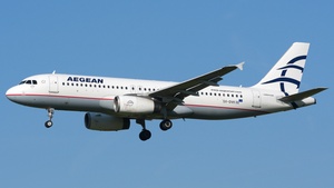 Photo of SX-DVK - Airbus A320-232 operated by Aegean Airlines