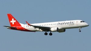 Photo of HB-JVP - Embraer ERJ-190LR operated by Helvetic Airways
