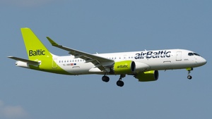 Photo of YL-ABI - Airbus A220-300 operated by airBaltic