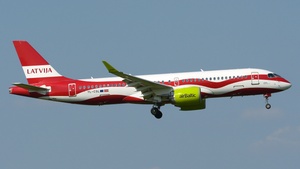 Photo of YL-CSL - Airbus A220-300 operated by airBaltic