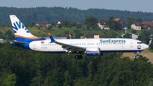 Photo of TC-SOL - Boeing 737 MAX 8 operated by SunExpress