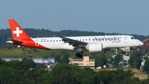 Photo of HB-AZC - Embraer ERJ-190-E2 operated by Helvetic Airways