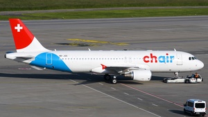 Photo of HB-JOS - Airbus A320-214 operated by Chair Airlines