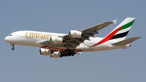 Photo of A6-EUX - Airbus A380-842 operated by Emirates