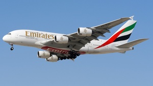 Photo of A6-EUL - Airbus A380-861 operated by Emirates