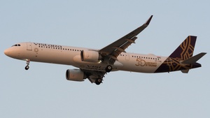 Photo of VT-TVE - Airbus A321-251NX operated by Vistara