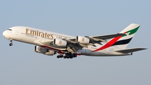 Photo of A6-EEG - Airbus A380-861 operated by Emirates