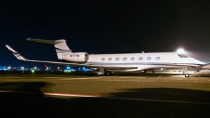 Photo of N1777M - Gulfstream G650 operated by BlackRock Financial Management