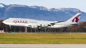 Photo of A7-HHF - Boeing 747-8Z5(BBJ) operated by Qatar Amiri Flight